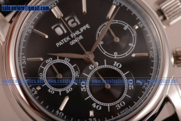 Replica Patek Philippe Grand Complications Chrono Watch Steel 5074 P - Click Image to Close
